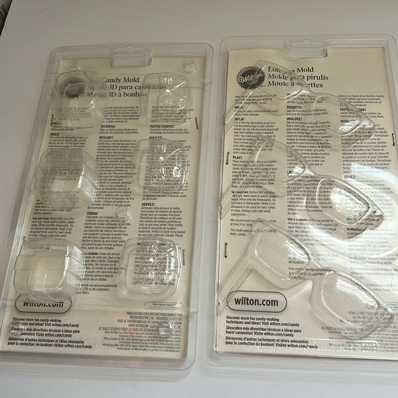 Lollipop form molds for Chocolate, NWT bundle set of 6 - Picture 6 of 7